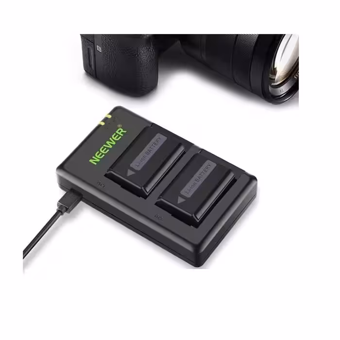 شارژر و باتری دوربین Neewer NP-FW50 Batttery Charger For Sony