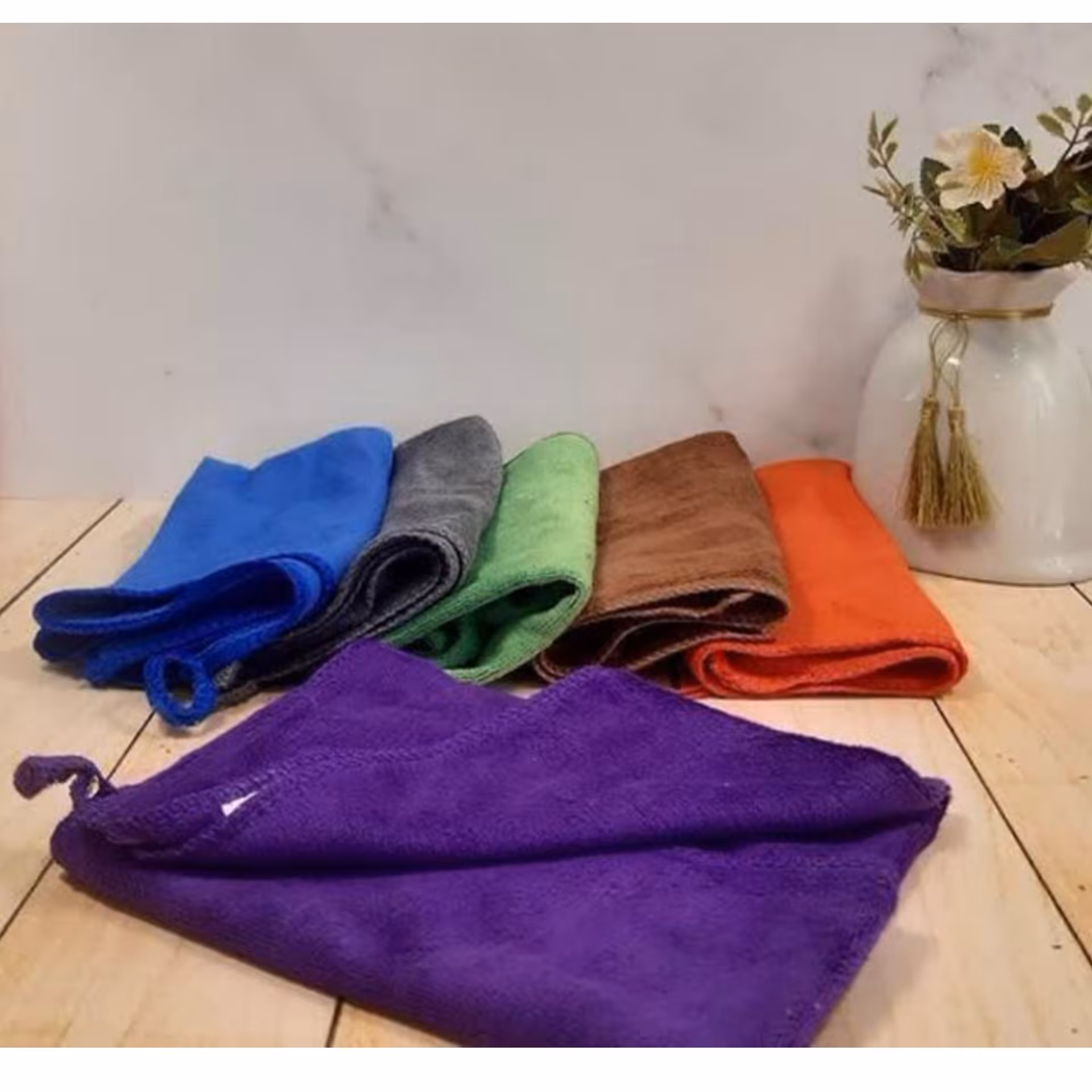 دستمال آشپزخانه 40در40 ساده نانو آبگیری بالا تکی وپخش عمده