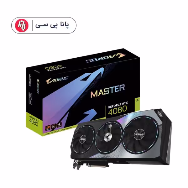 کارت گرافیک گیگابایت مدل ‌GIGABYTE AORUS Geforce RTX 4080 Master 16G