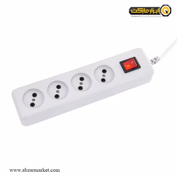 چهار راهی بدون ارت پارت الکتریک با کابل 5 متری نیک مدل PRT 309