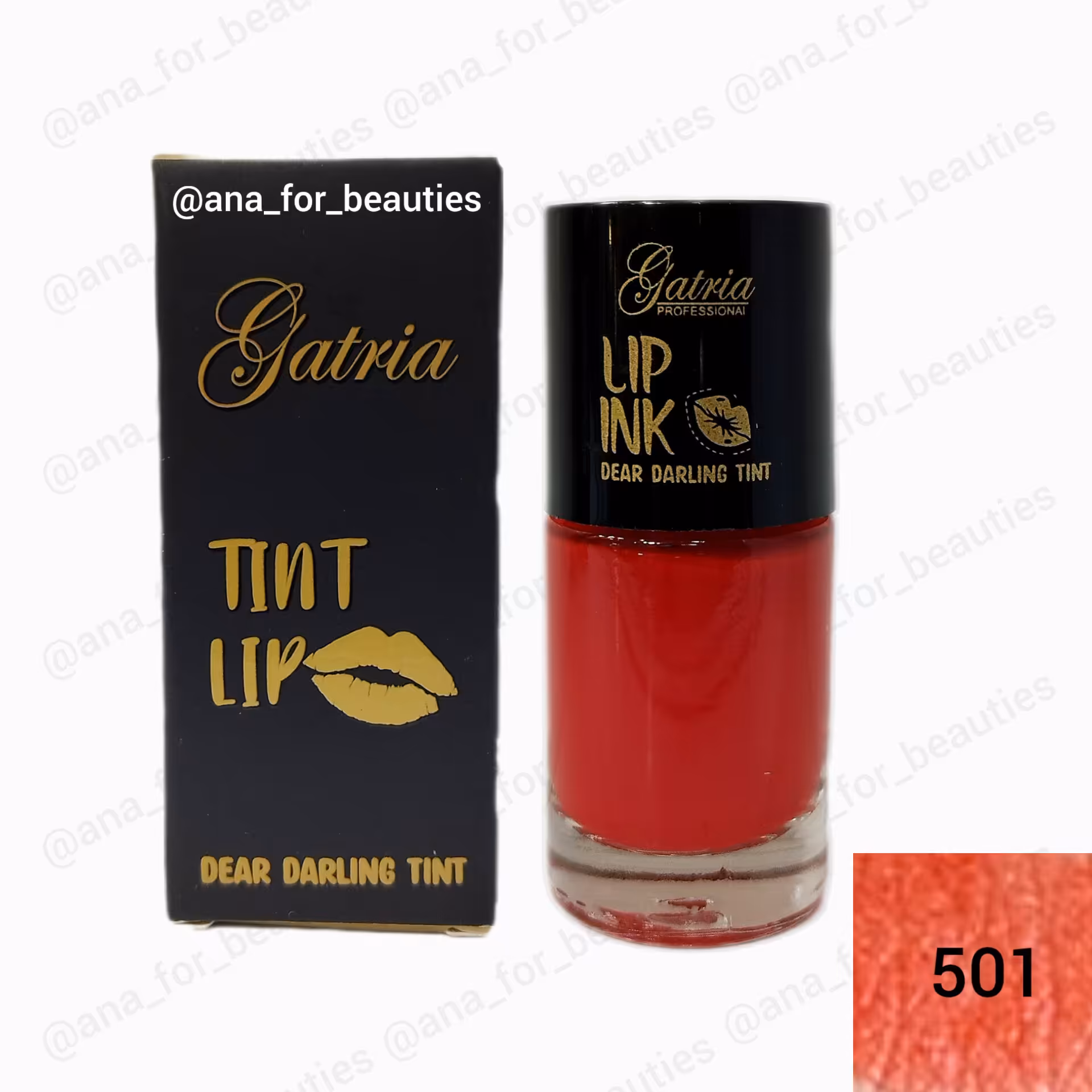 تینت لب رنگ 501 گاتریا