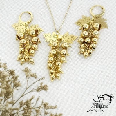 نیمست انگور طرح طلا برند ysx کد 14646