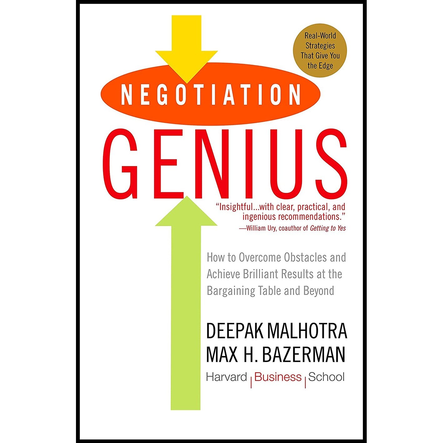 کتاب زبان اصلی Negotiation Genius اثر Deepak Malhotra and Max Bazerman