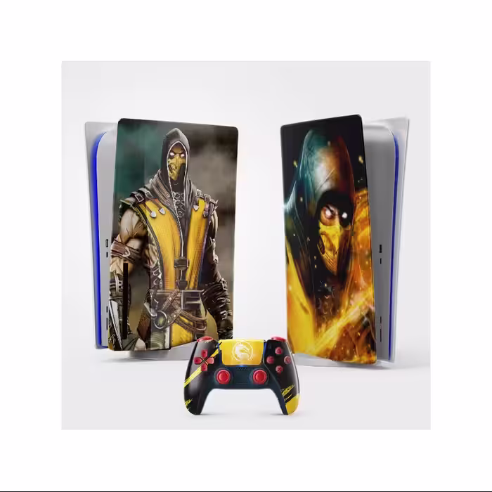 اسکین(برچسب)Playstation 5-طرح Scorpion-مدل استاندارد-کد17-سفارشی