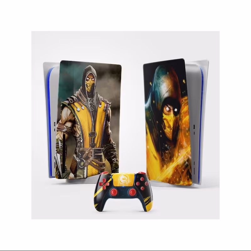 اسکین(برچسب)Playstation 5-طرح Scorpion-مدل استاندارد-کد17-سفارشی