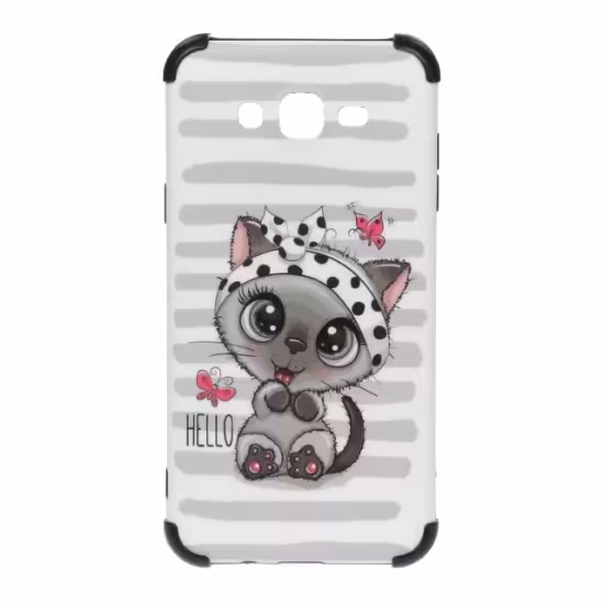 قاب گوشی طرح دار بامپردار برای Samsung J7/J700 طرح 1732