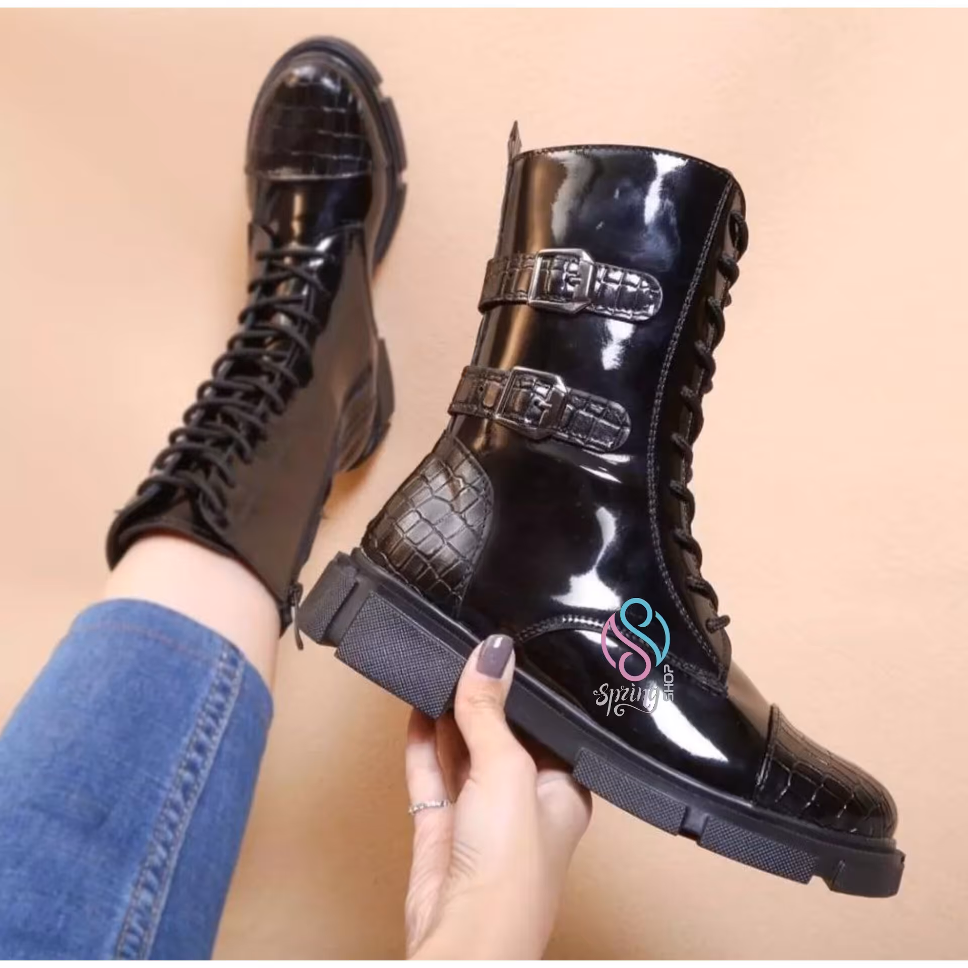 بوت زنانه_ 
 بوت ترکیبی 
کد 1451
