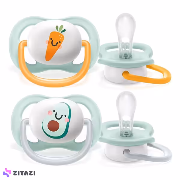 پستانک ارتودنسی فیلیپس اونت Philips Avent طرح آووکادو