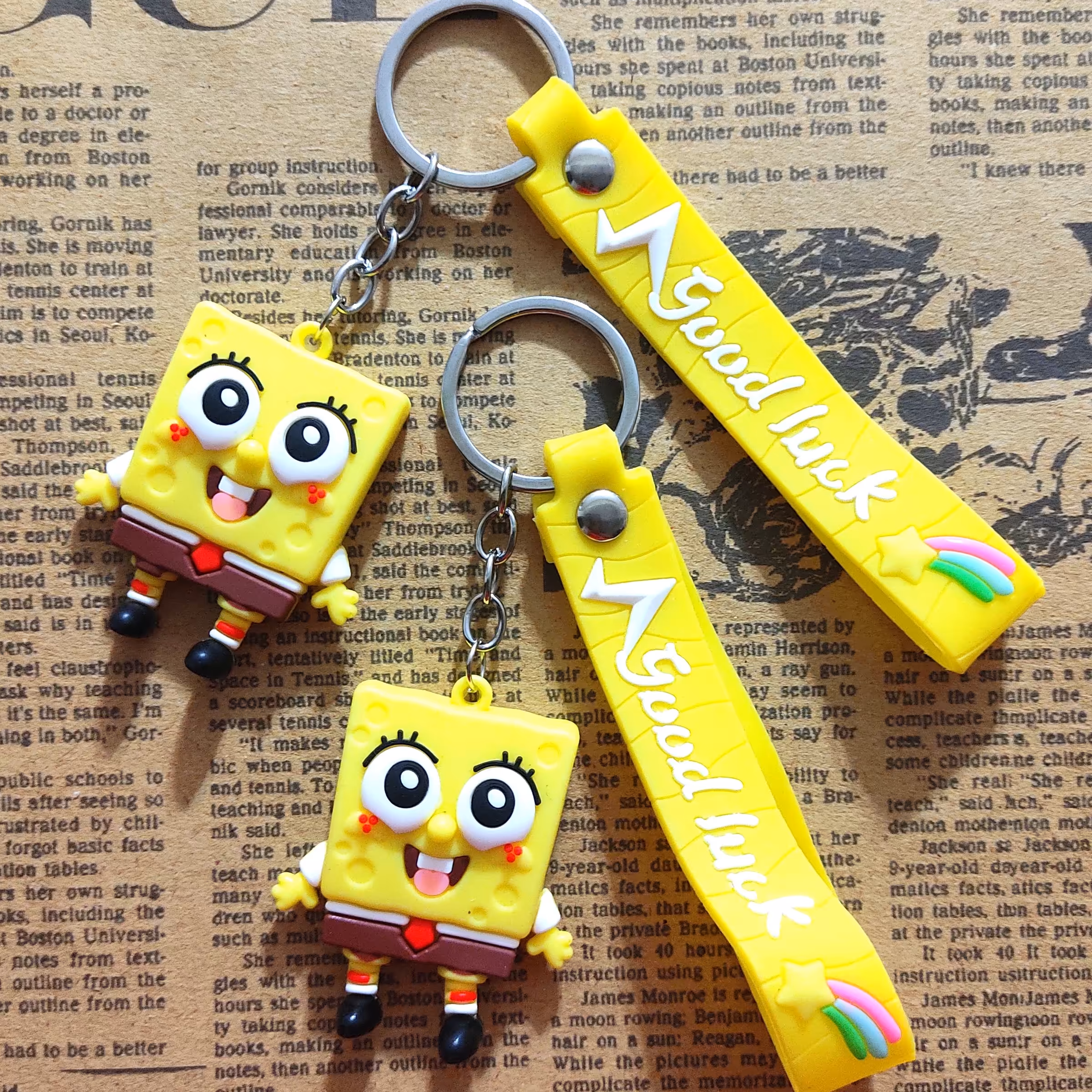 جاکلیدی سیلیکونی باب اسفنجی 