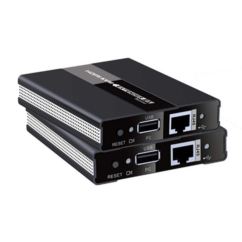 توسعه دهنده کی وی ام HDMI لنکنگ مدل LKV371KVM روی کابل شبکه تا 60 متر