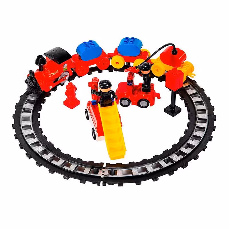 لگو موزیکال قطار کودک طرح آتش نشانی مدل 222H63