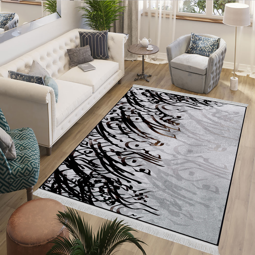 فرشینه سنتی طرح نقاشیخط ba-2821