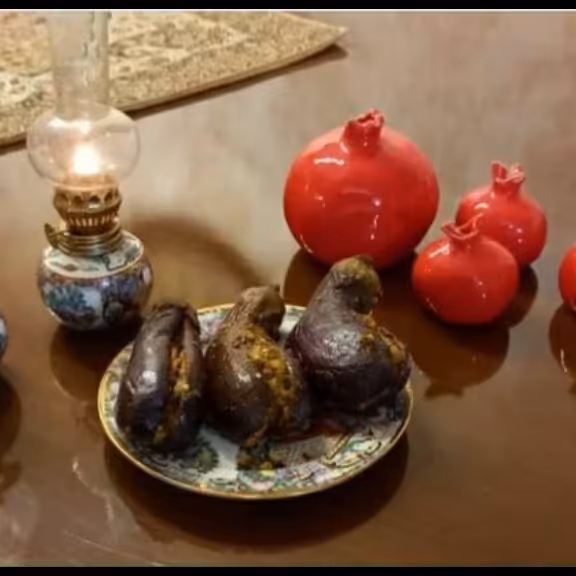 ترشی بادمجان شکم پر