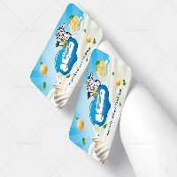 کارت ویزیت لبنیات | گرافیک با طعم تربچه