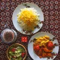 سفره ورومیزی قلمکاری سنتی طرح صندوقی