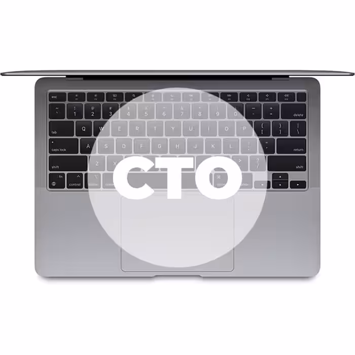 مک بوک ایر 13 اینچ M1 کاستوم 2020 حافظه رم 16 گیگابایت و هارد 256 گیگابایت SSD خاکستری - Hiapple.ir