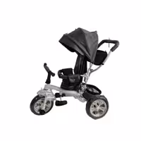 سه چرخه کودک تاشو تیتان پلاس سایبان دار 