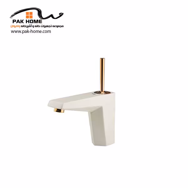 شیر روشویی ثابت شودر مدل تیفانی(شیری طلایی)