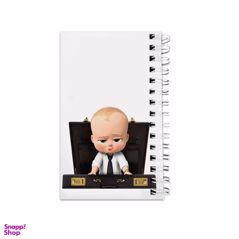 دفترچه یادداشت ۶۴ برگ مدل to do list طرح بچه رییس کد 1540496