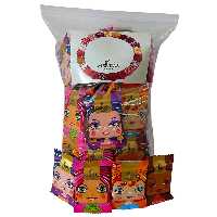 شکلات مخلوط هپی فرندز پاپ کرن و موکا و قهوه و شیری مرداس - 300 گرم