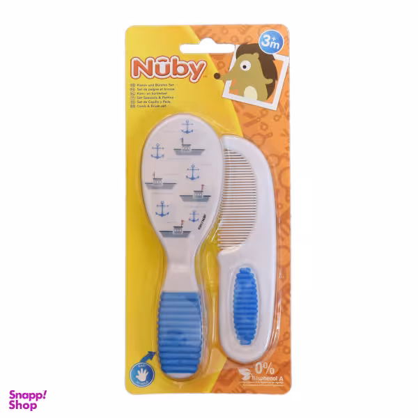 ست شانه و برس کودک نوبی (Nuby) مدل Id711.1