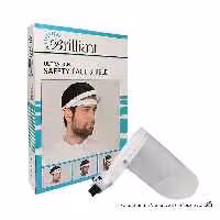 شیلد محافظ کلاهی متحرک Brilliant Face Shield