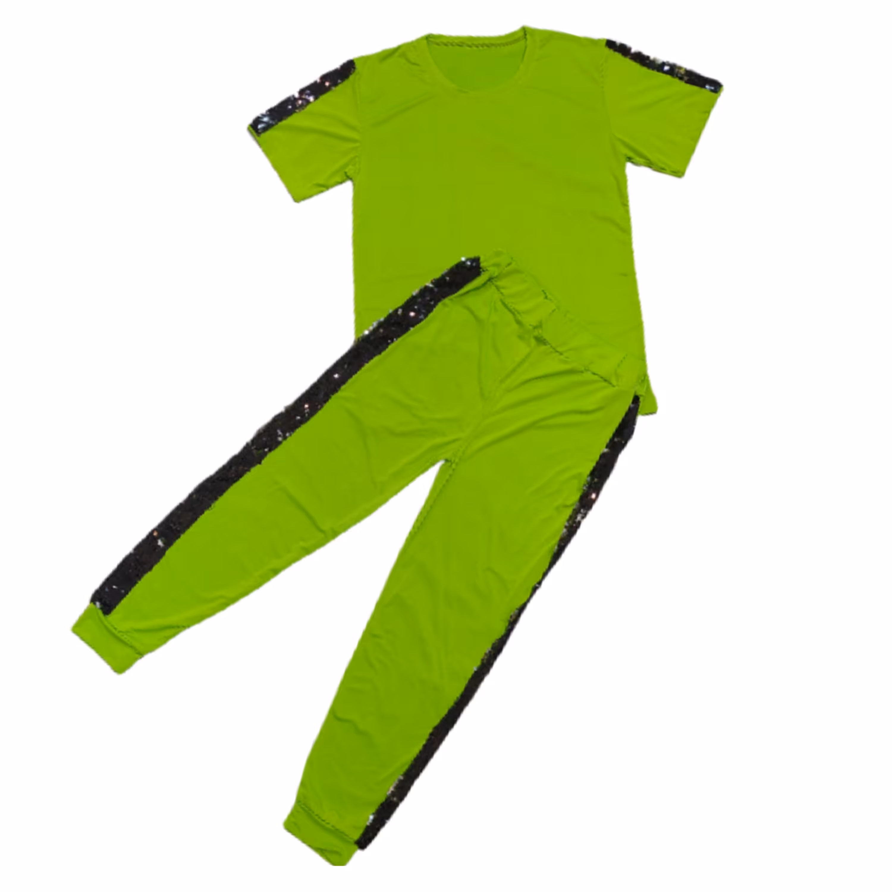 تیشرت و شلوار بغل پولکی