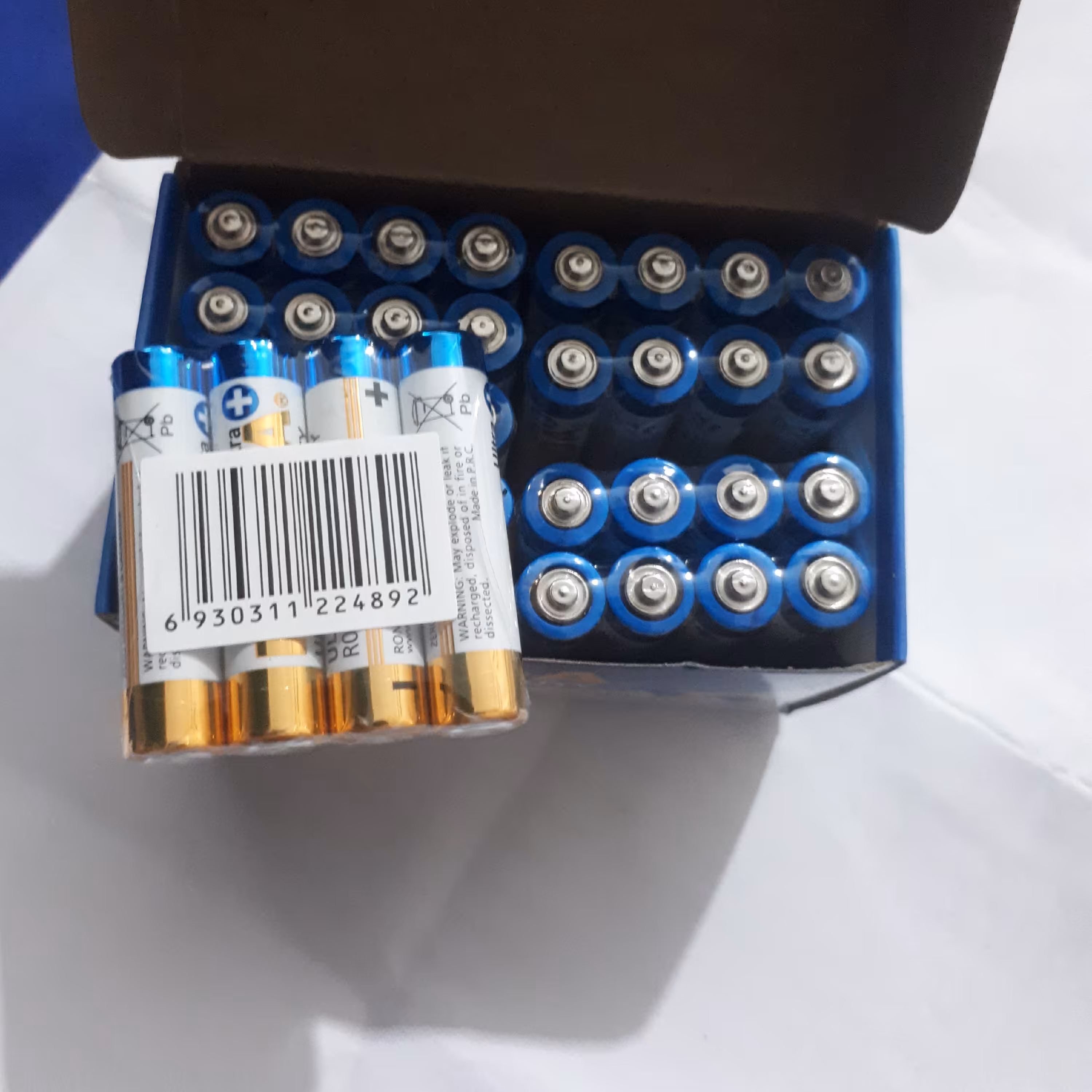 بسته 10 عددی باتری 4عددی نیم قلم رندا RONDA