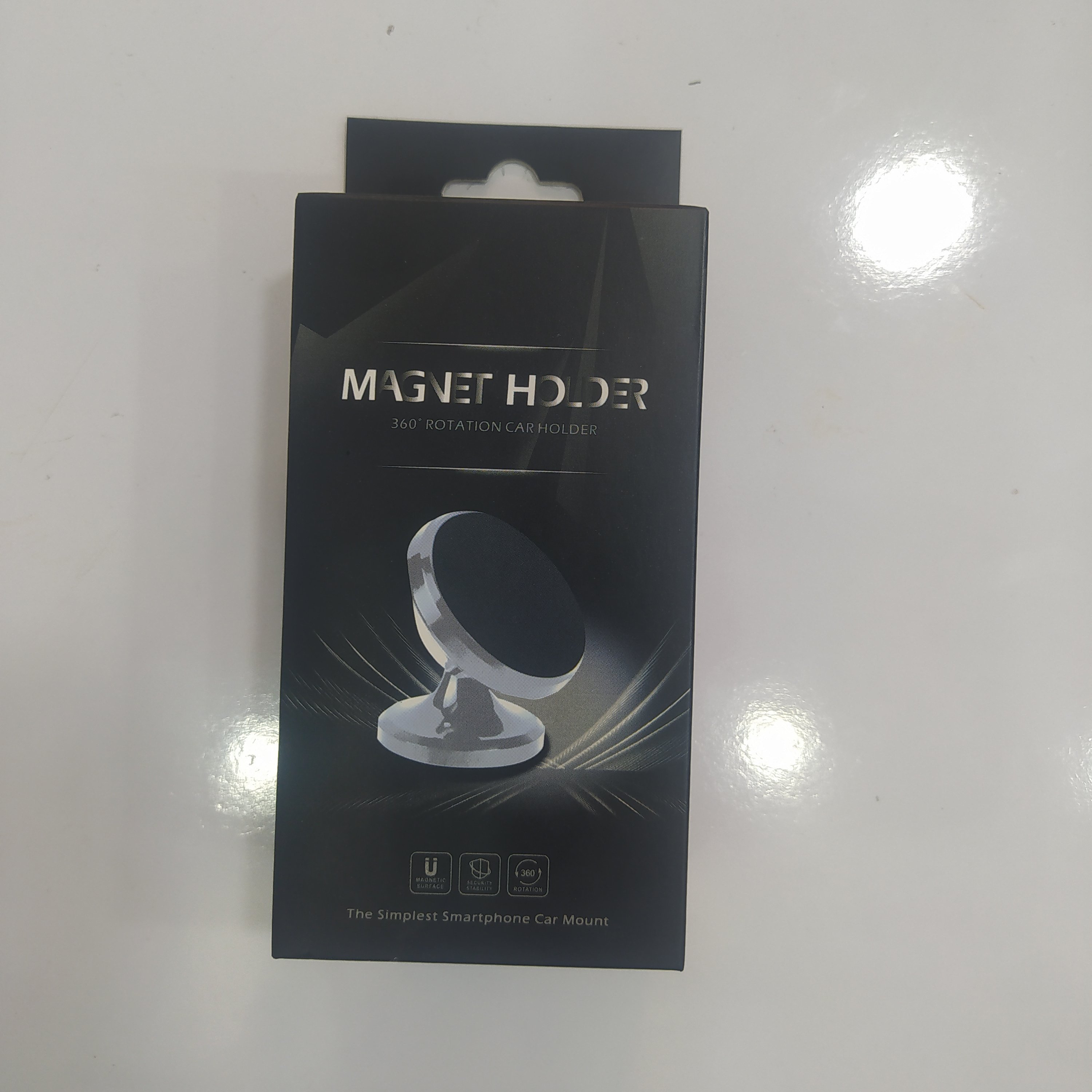 پایه نگهدارنده مغناطیسی موبایل مدل MAGNET HOLDER رنگ مشکی