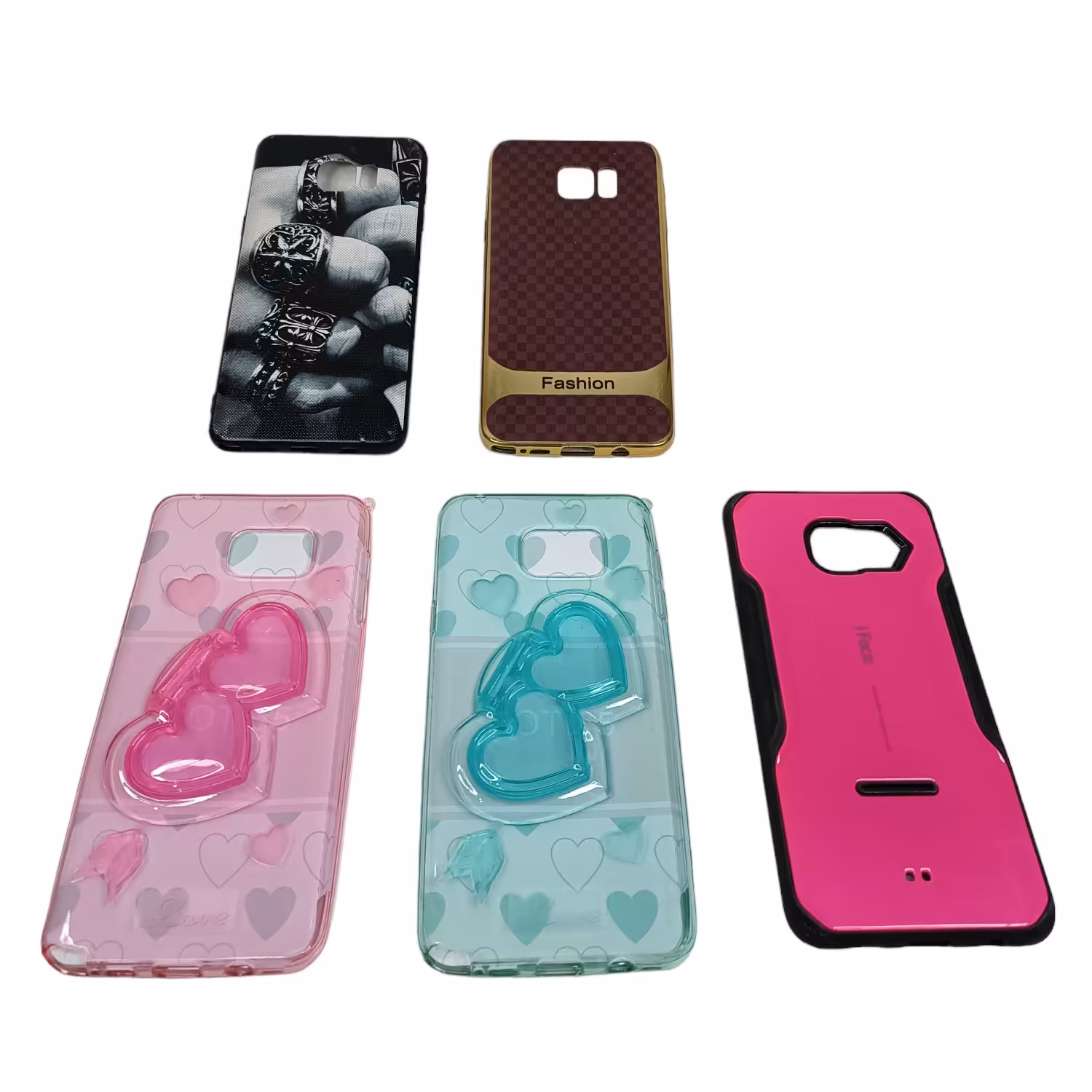 قاب ژله ای فانتزی و قلبی با قابلیت تبدیل شدن به استند مناسب برای گوشی سامسونگ NOTE 5