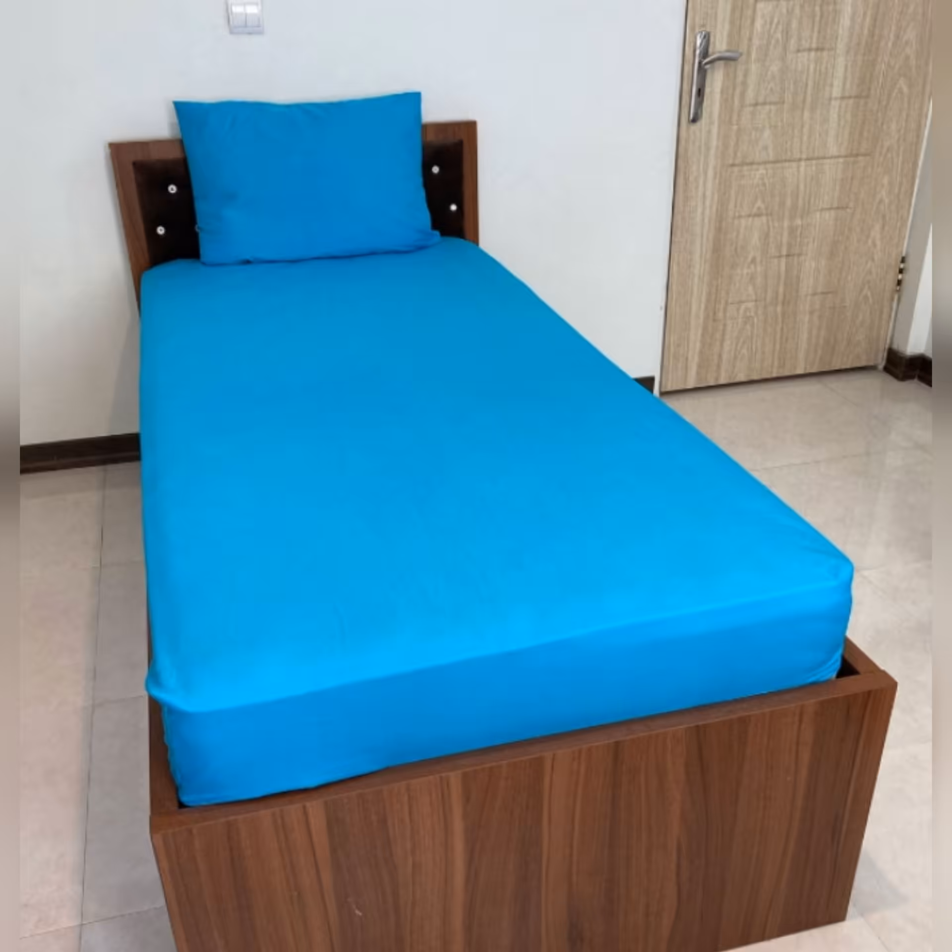 روتختی کش دار  به همراه روبالشی تک نفره