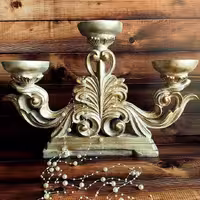 شمعدان منبت سه شاخه