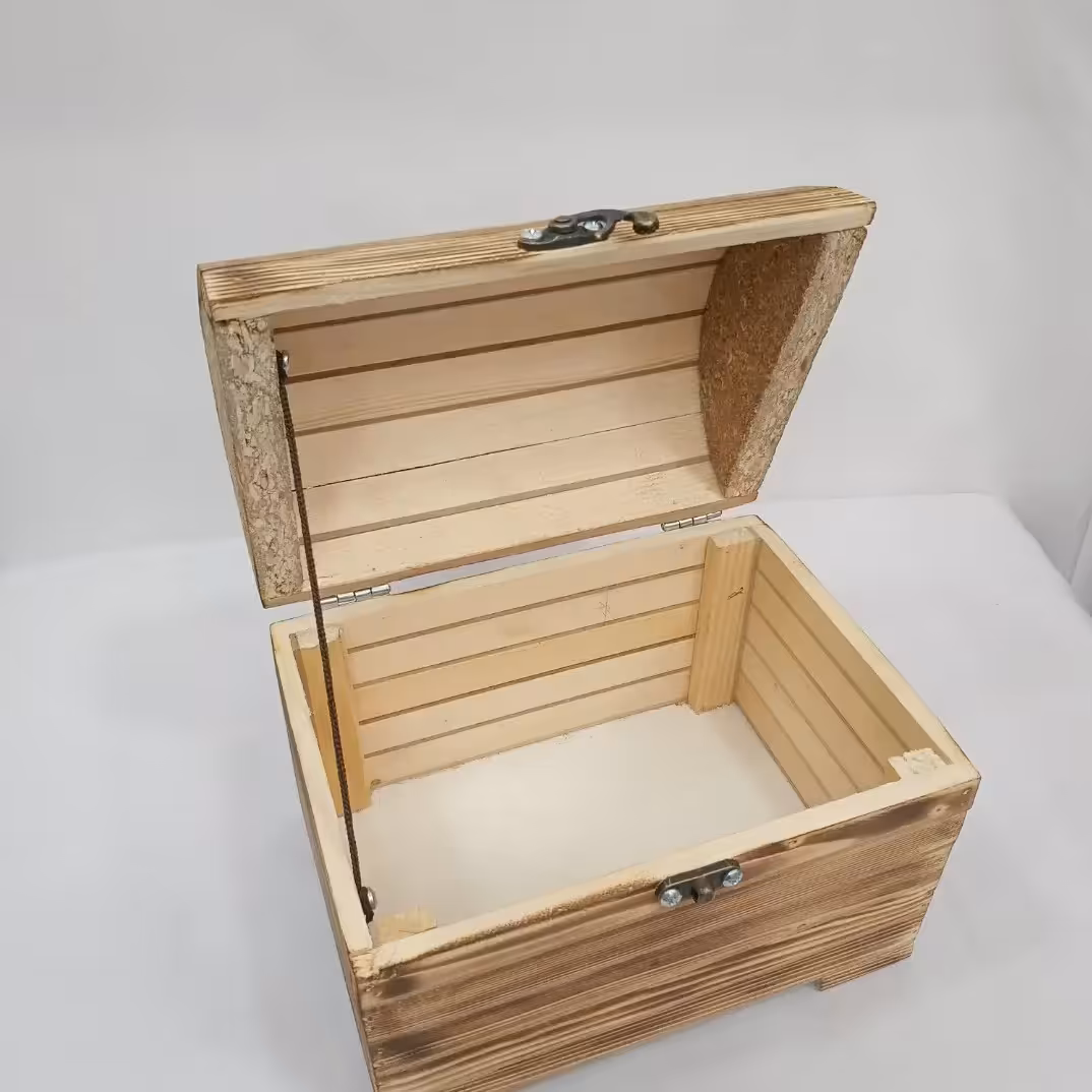 صندوقچه چوبی چوب روسی با چوب درجه یک