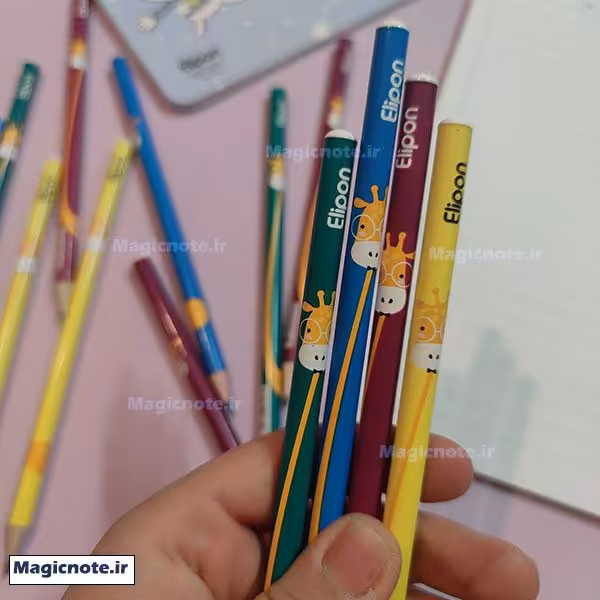 مداد مشکی فانتزی برند الیپون