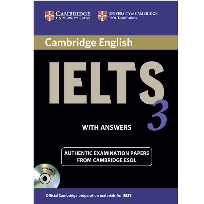 کتاب IELTS Cambridge 3 اثر جمعی از نویسندگان انتشارات هدف نوین
