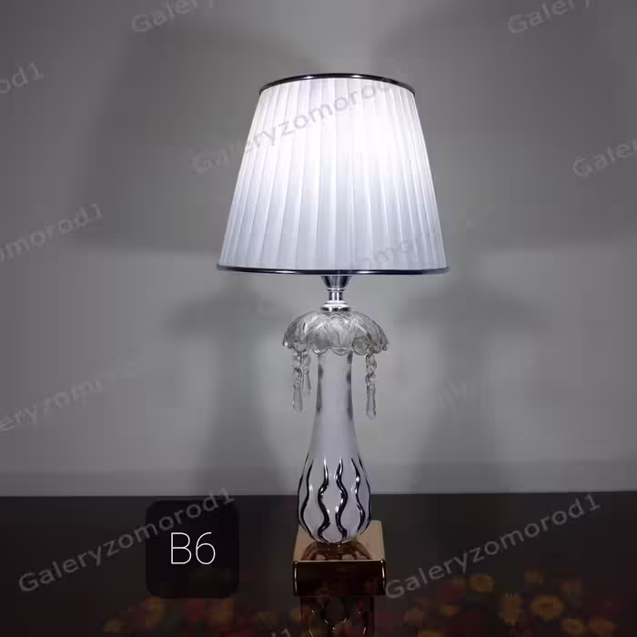 آباژور  رومیزی سفالی آتشین کد B6