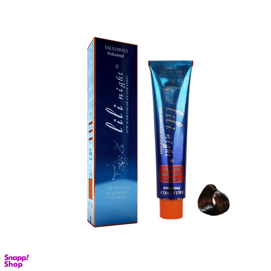 رنگ مو لی لی نایت (Lili Night) مدل R10100057 شماره 45 حجم 120 میلیلیتر