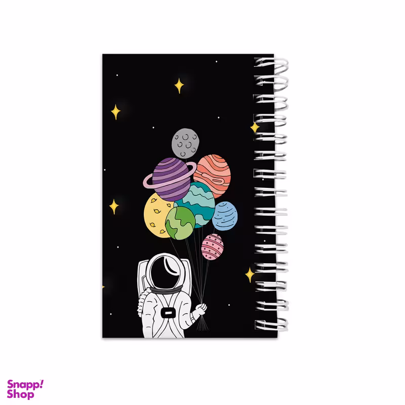 دفترچه یادداشت ۶۴ برگ مدل  to do list طرح آدم فضایی کد 3038460