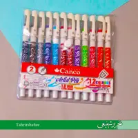 خودکار خوشنویسی مدل کنکو 12 رنگ با بدنه سافت تاچ