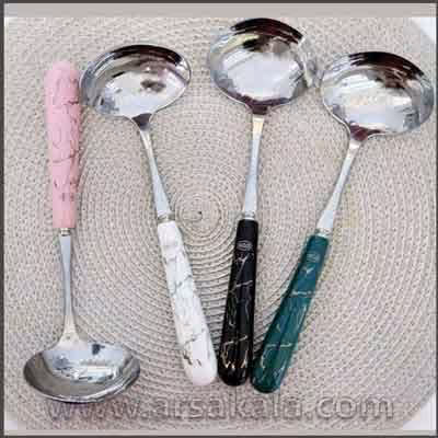 ملاقه دسته سرامیکی ماربل