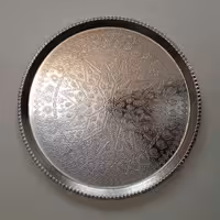 سینی مسی قطر 30cm