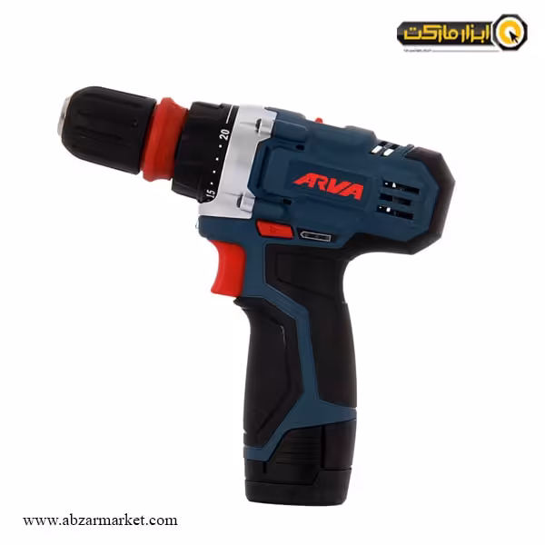 دریل شارژی آروا لیتیوم 12 ولت مدل 5801