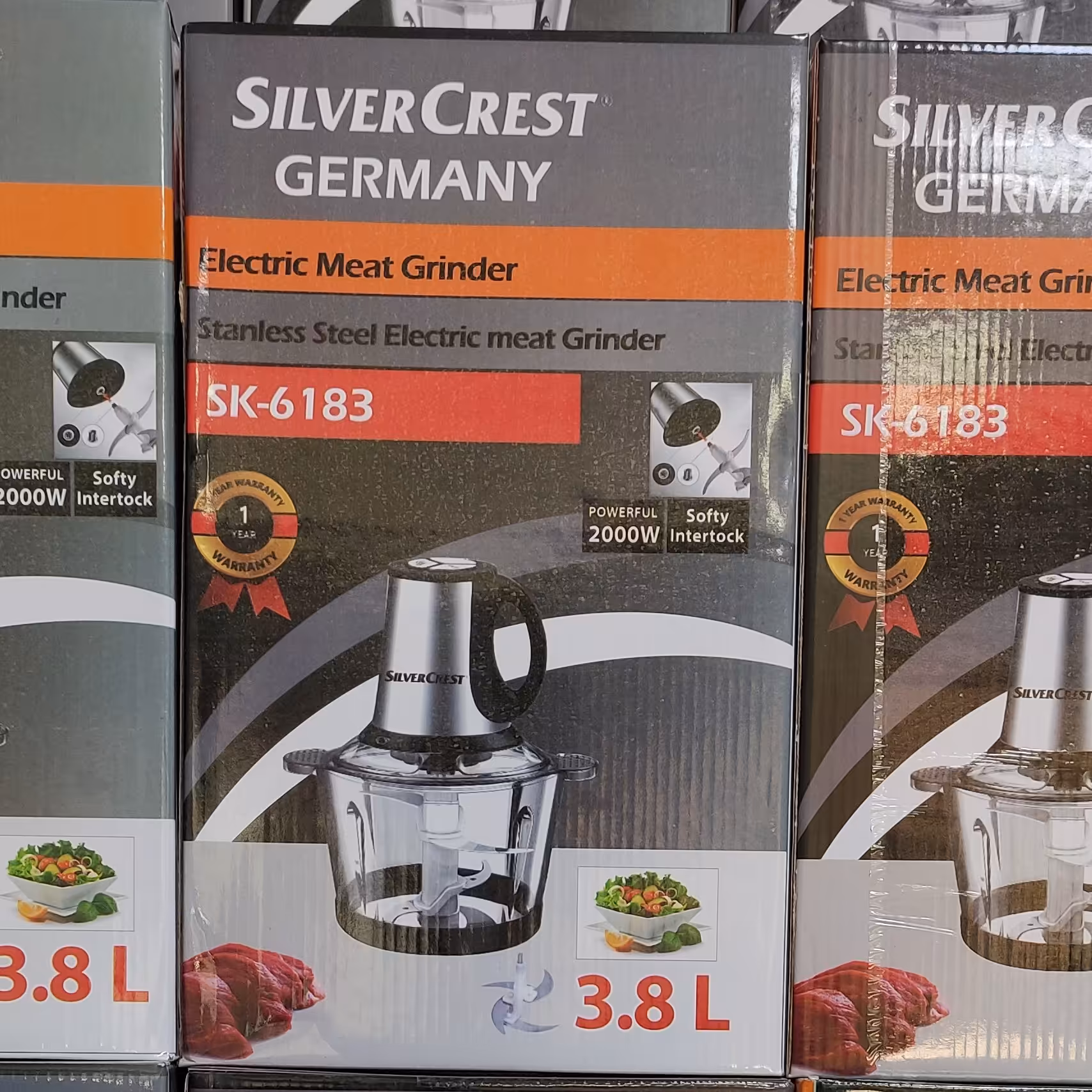 خردکن سیلور کرست (3.8 لیتر کاسه شیشه)