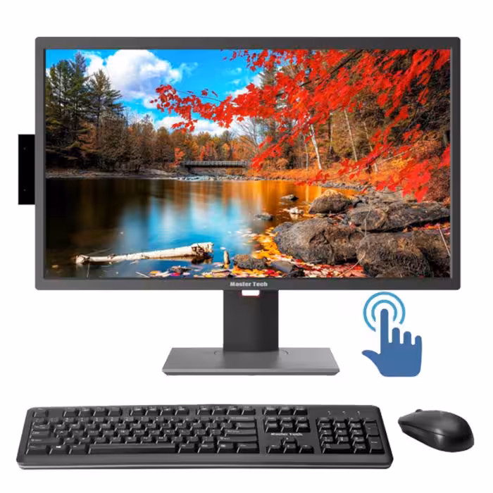 کامپیوتر All In One مسترتک 22 اینچی مدل ZX222 پردازنده Core i5-9400 رم 8GB حافظه 256GB SSD