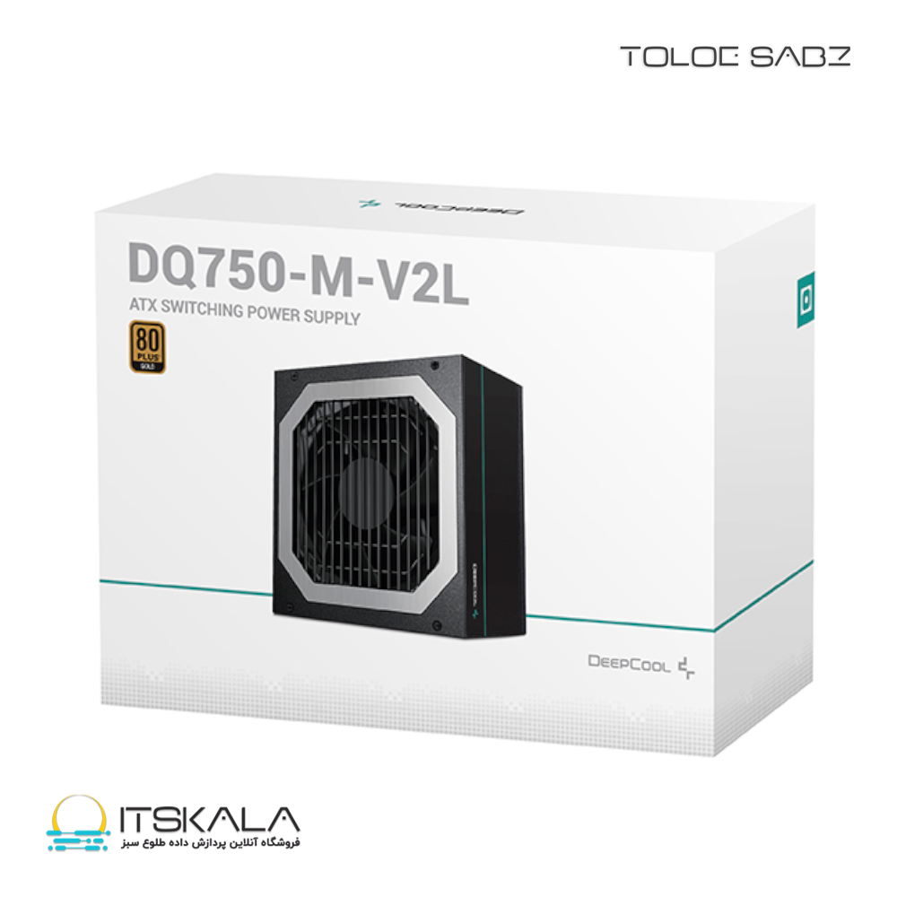 قیمت و خرید پاور 750 وات دیپ کول DQ750-M-V2L GOLD Full Modular | ITSKALA