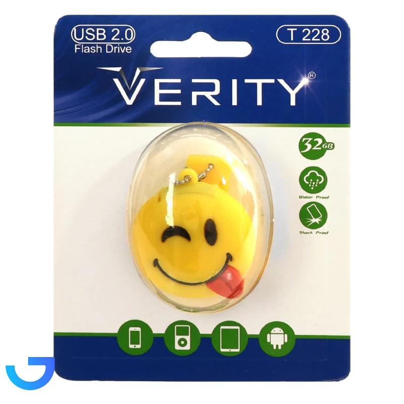 جزئیات ، قیمت و خرید فلش مموری وریتی مدل Verity T228 USB2.0  ظرفیت 32 گیگابایت عروسکی | فروشگاه آریا