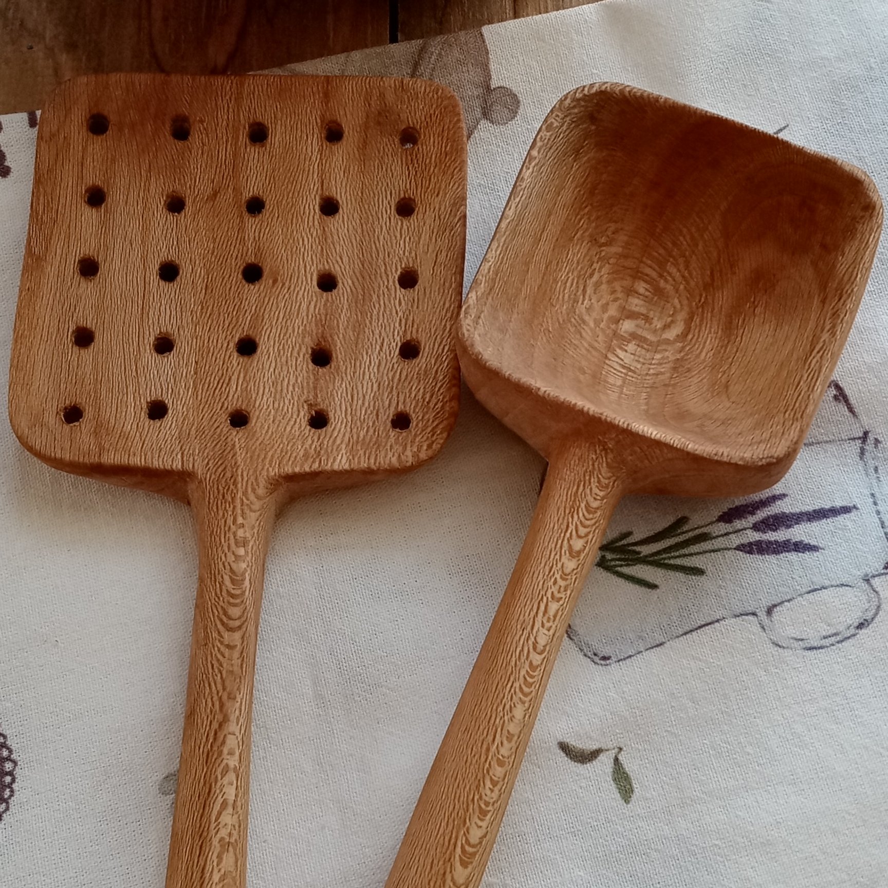 کفگیر ملاقه چوبی