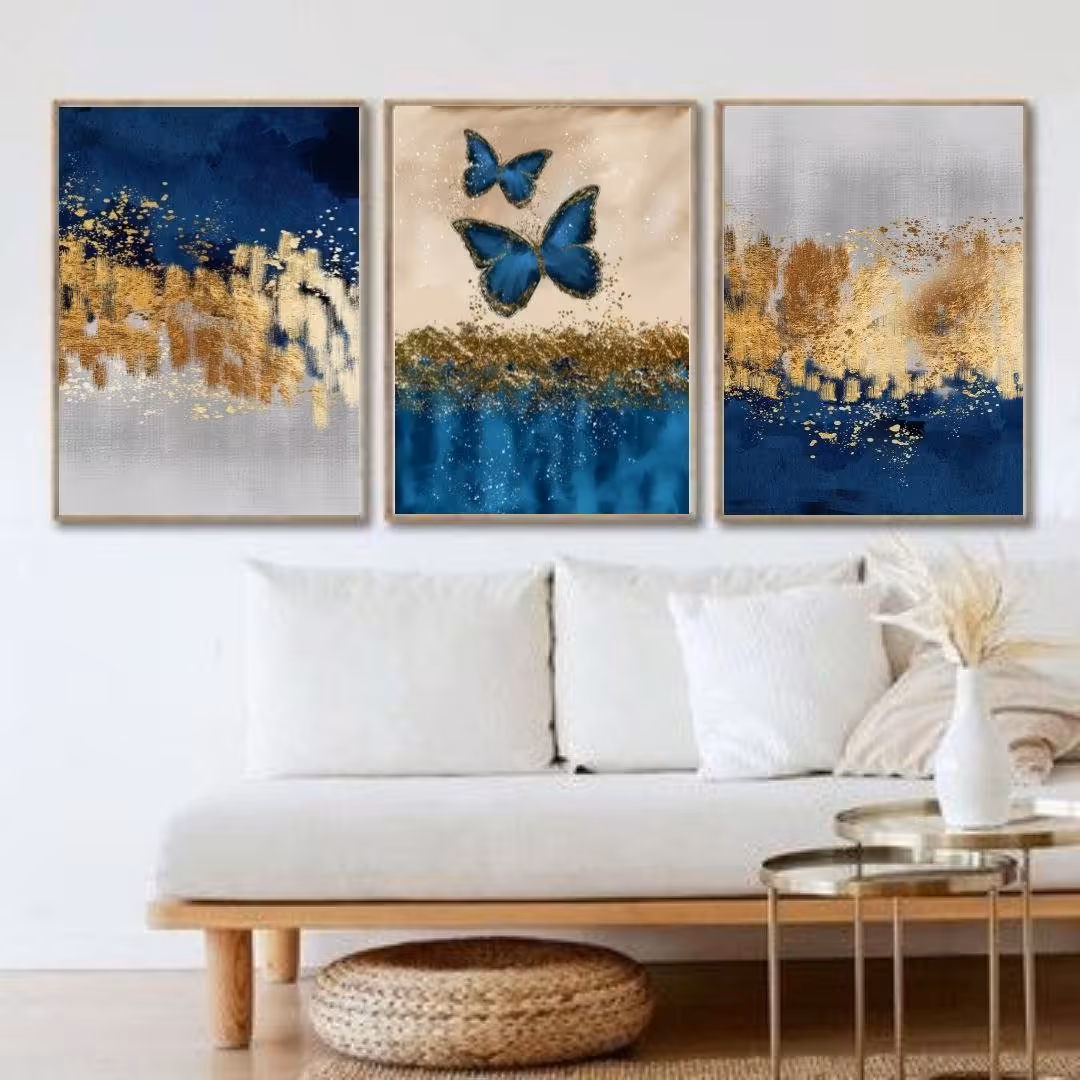 تابلو دکوراتیو 3تیکه کد 612