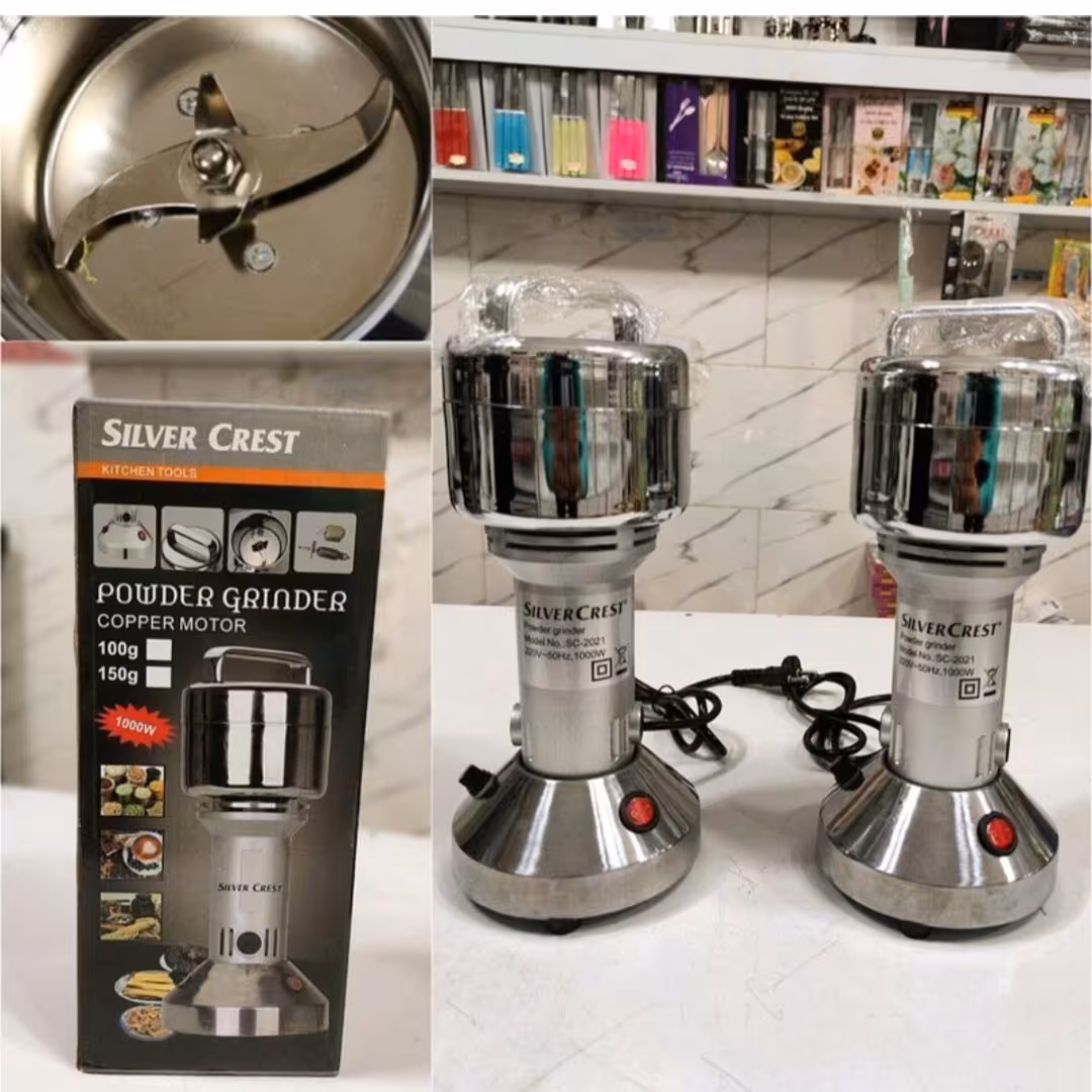 آسیاب صنعتی سیلور کرست 150 گرم موتور سنگین 