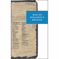 کتاب زبان اصلی Walter Benjamins Archive انتشارات Verso